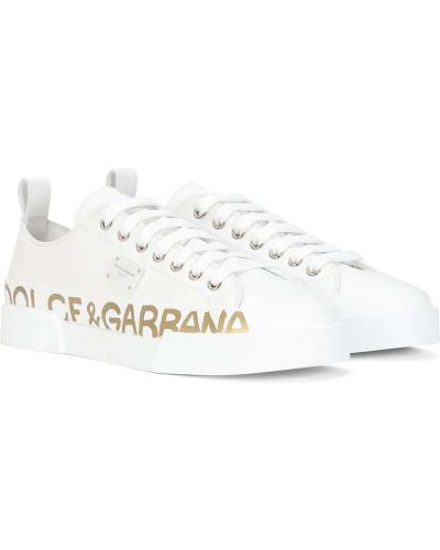 Raštuotos sportbačiai Dolce & Gabbana