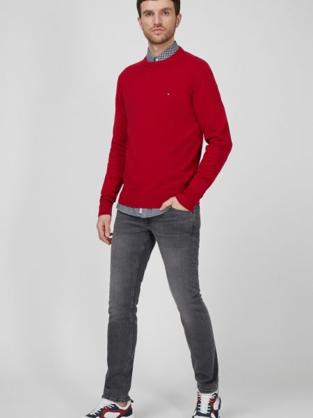 Пуловер Tommy Hilfiger красный