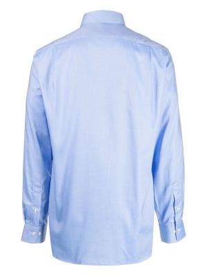 Vilnonė šilkinė marškiniai su kutais Polo Ralph Lauren