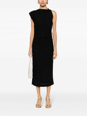 Dlouhé šaty Isabel Marant černé