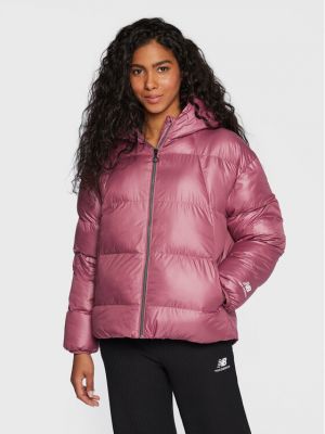 Pernata jakna bootcut New Balance ružičasta