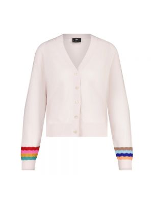 Woll strickjacke Ps By Paul Smith pink