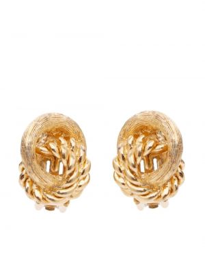 Uhani Christian Dior Pre-owned zlata
