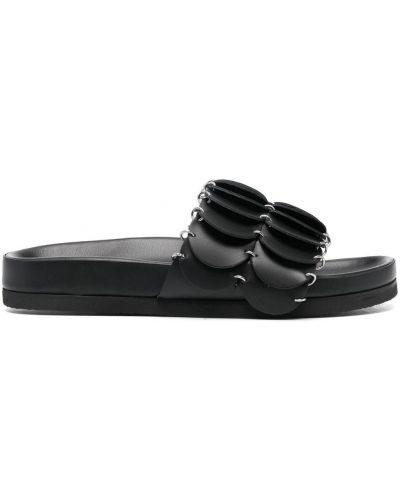 Sandály Paco Rabanne černé