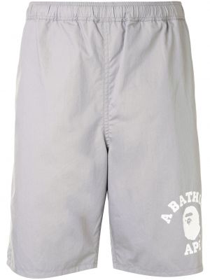 Pantalones cortos deportivos A Bathing Ape® gris