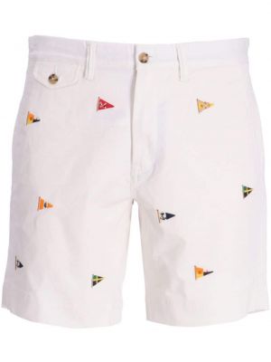 Bermuda kratke hlače Polo Ralph Lauren bijela