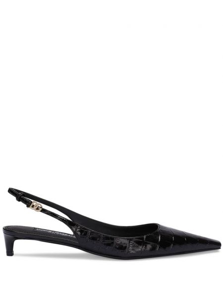 Slingback Dolce & Gabbana musta