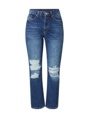 Straight leg jeans Trendyol blu