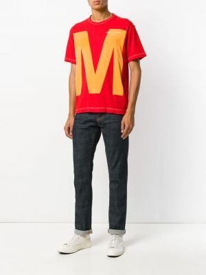 Camiseta con estampado Comme Des Garçons Pre-owned rojo