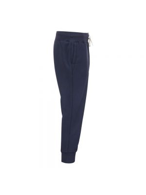 Pantalones de chándal con bordado Ralph Lauren azul