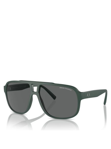 Слънчеви очила Armani Exchange зелено