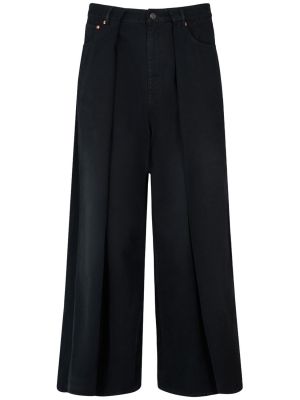 Bavlnené džínsy Balenciaga čierna