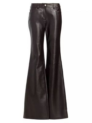 Кожаные брюки Michael Kors Collection