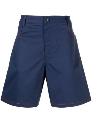 Shorts mit print ausgestellt Ferrari blau