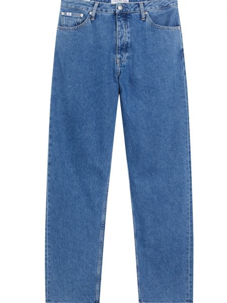 Джинсы свободного кроя Calvin Klein Jeans синие