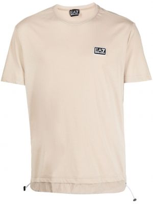 T-shirt Ea7 Emporio Armani marrone