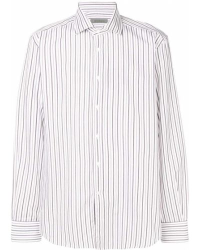 Риза на райета Corneliani бяло