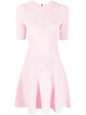 Jacquard dress Givenchy rosa