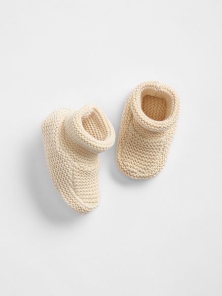 Pletené pletené domáce papuče Gap béžová