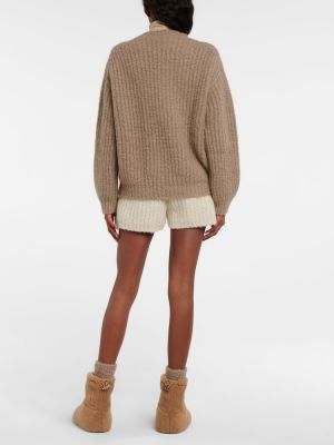 Džemper od kašmira Loro Piana smeđa
