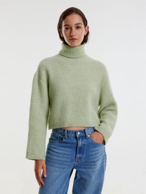Пуловер Edited зелено