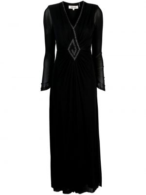 Večerna obleka Dvf Diane Von Furstenberg črna