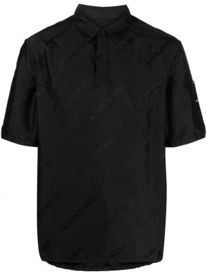 Риза с принт A-cold-wall* черно
