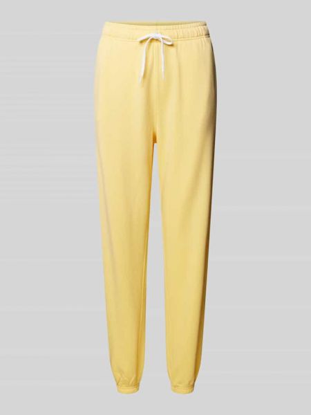 Spodnie sportowe Polo Ralph Lauren żółte
