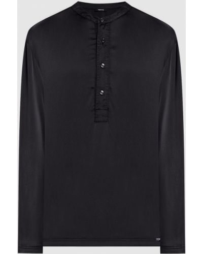 Шелковая пижама Tom Ford черная