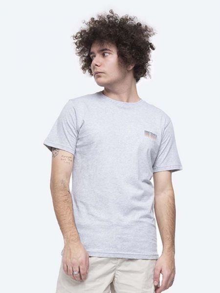 Tricou din bumbac Norse Projects gri