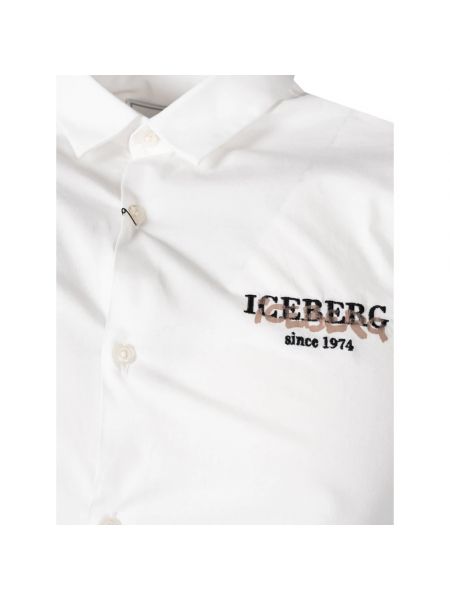 Camisa ajustada Iceberg blanco