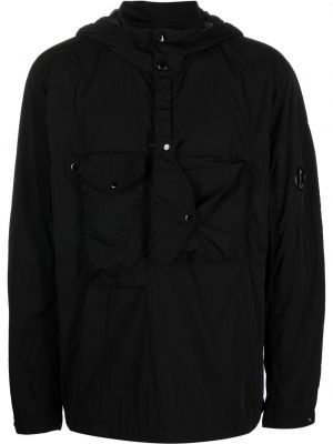 Windjacke mit kapuze C.p. Company schwarz