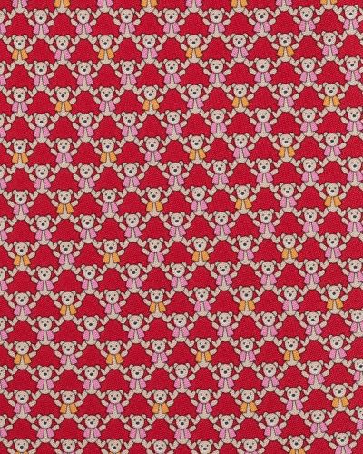 Corbata con estampado animal print Salvatore Ferragamo rojo