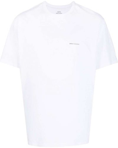 T-shirt Armani Exchange vit