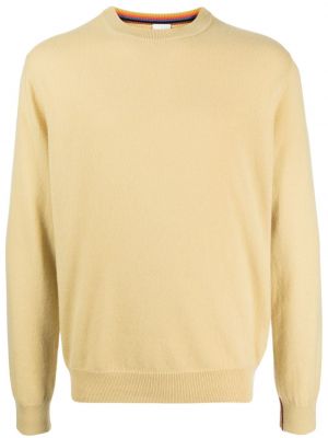 Кашмирен пуловер Paul Smith жълто