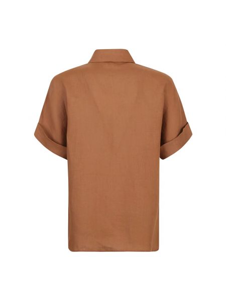 Camisa Eleventy marrón