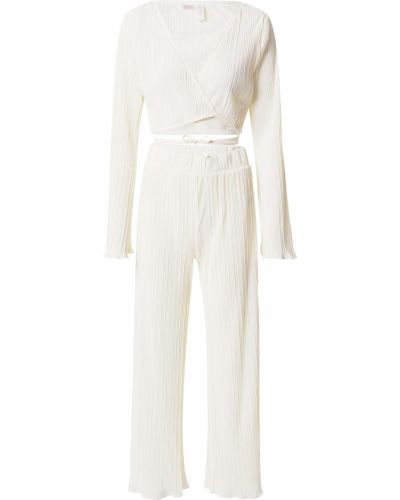 Памучна пижама Cotton On Body бяло