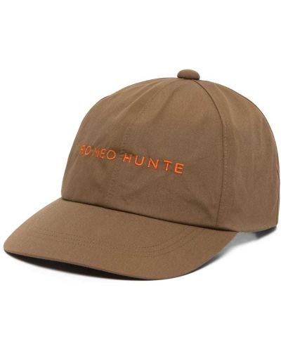 Brodert cap Romeo Hunte brun