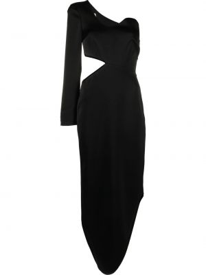 Asimetriškas vakarinė suknelė V:pm Atelier juoda