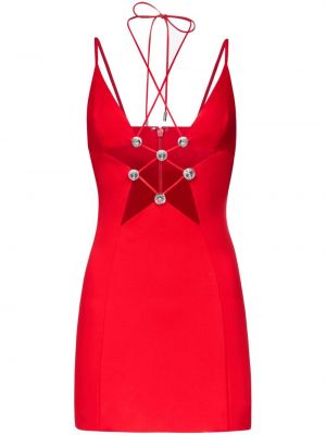 Robe sans manches Area rouge
