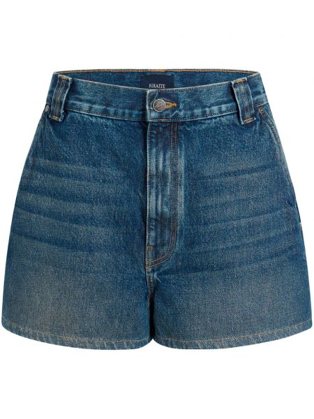 Denimshorts Khaite blå