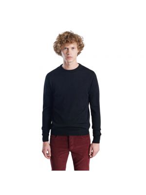 Sweter z wełny merino z okrągłym dekoltem L'exception Paris czarny