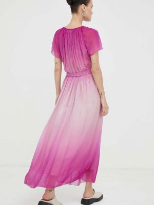 Dlouhé šaty Drykorn fialové