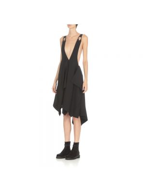 Vestido midi de lana bootcut Yohji Yamamoto
