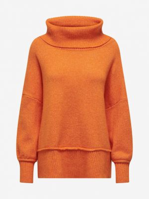 Sweter Only pomarańczowy