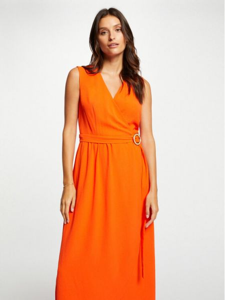 Priliehavé šaty Morgan oranžová