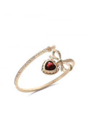 Podprsenka s mašlí s perlami se srdcovým vzorem Dolce & Gabbana