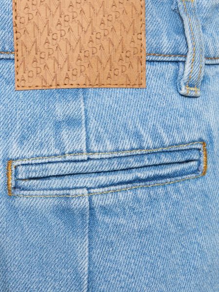 Shorts di jeans di cotone Magda Butrym blu