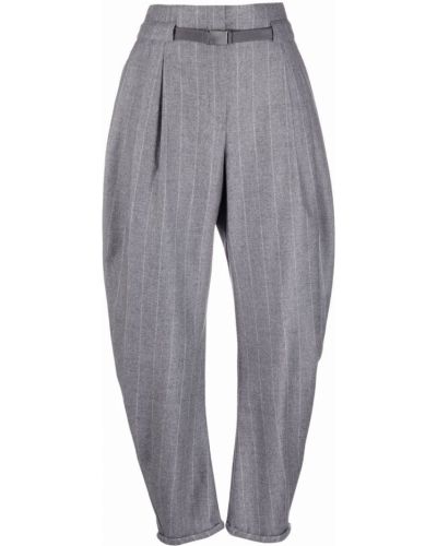 Pantalones a rayas Emporio Armani gris
