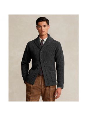 Cárdigan con botones de lana Polo Ralph Lauren gris